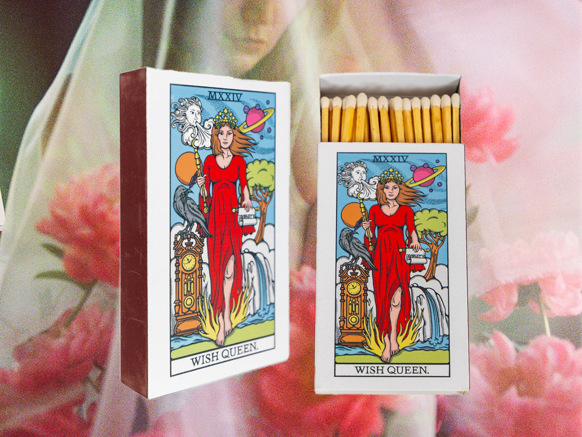 Wish Queen Tarot Match Boxes
